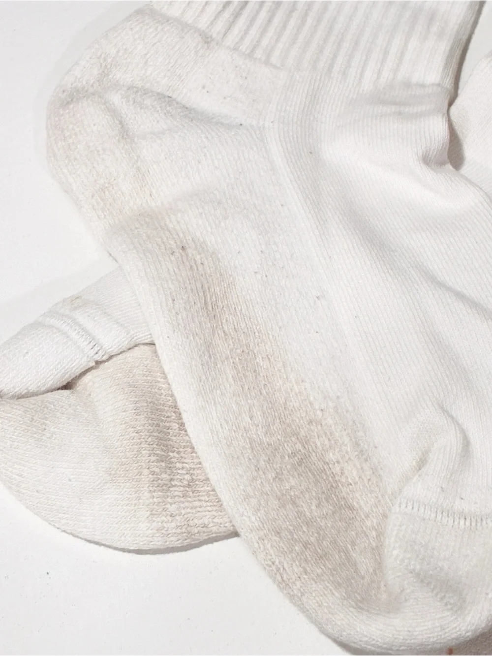 Balenciaga White Logo Crew Socks Spellout
